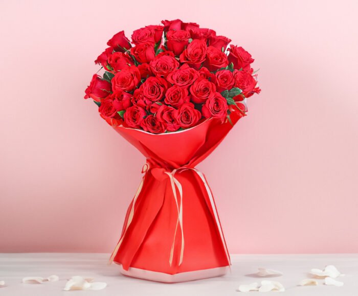 Red Romance Bouquet 2 Red Romance Rose Bouquet