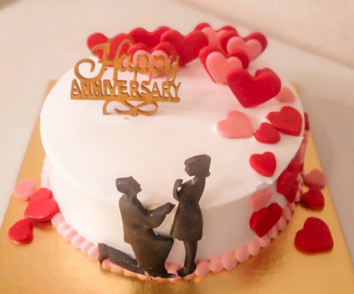 Overflowing with Love Cake Overflowing with Love Cake
